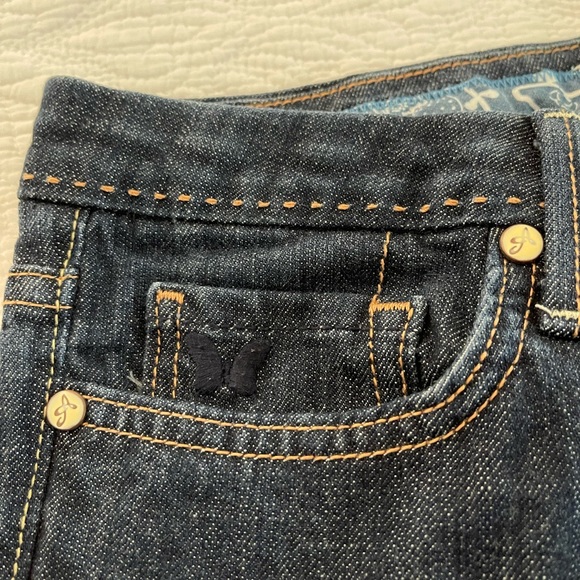 Anoname size 28 Bootcut dark denim. - Picture 8 of 10